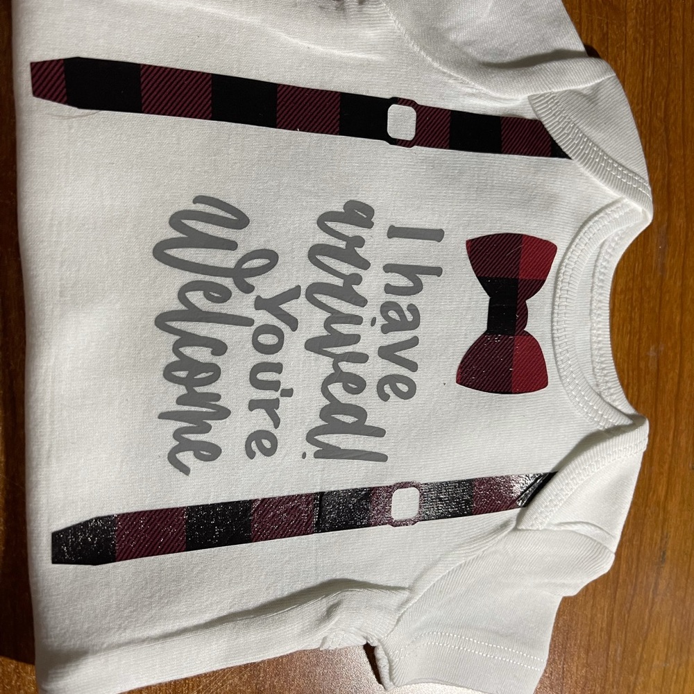 0-3 Month onsie